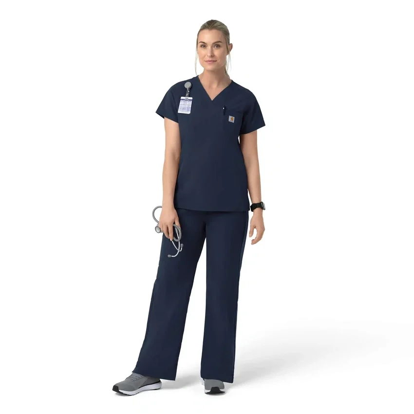 Rugged Flex Fld V-Ausschnitt-Operationsbluse für Damen