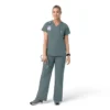 Rugged Flex Fld V-Ausschnitt-Operationsbluse für Damen