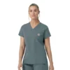 Rugged Flex Fld V-Ausschnitt-Operationsbluse für Damen