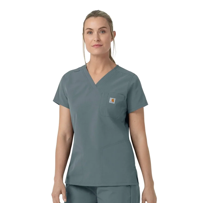 Rugged Flex Fld V-Ausschnitt-Operationsbluse für Damen