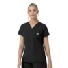 Rugged Flex Fld V-Ausschnitt-Operationsbluse für Damen