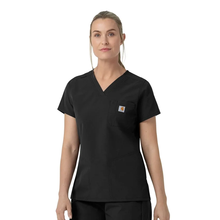 Rugged Flex Fld V-Ausschnitt-Operationsbluse für Damen