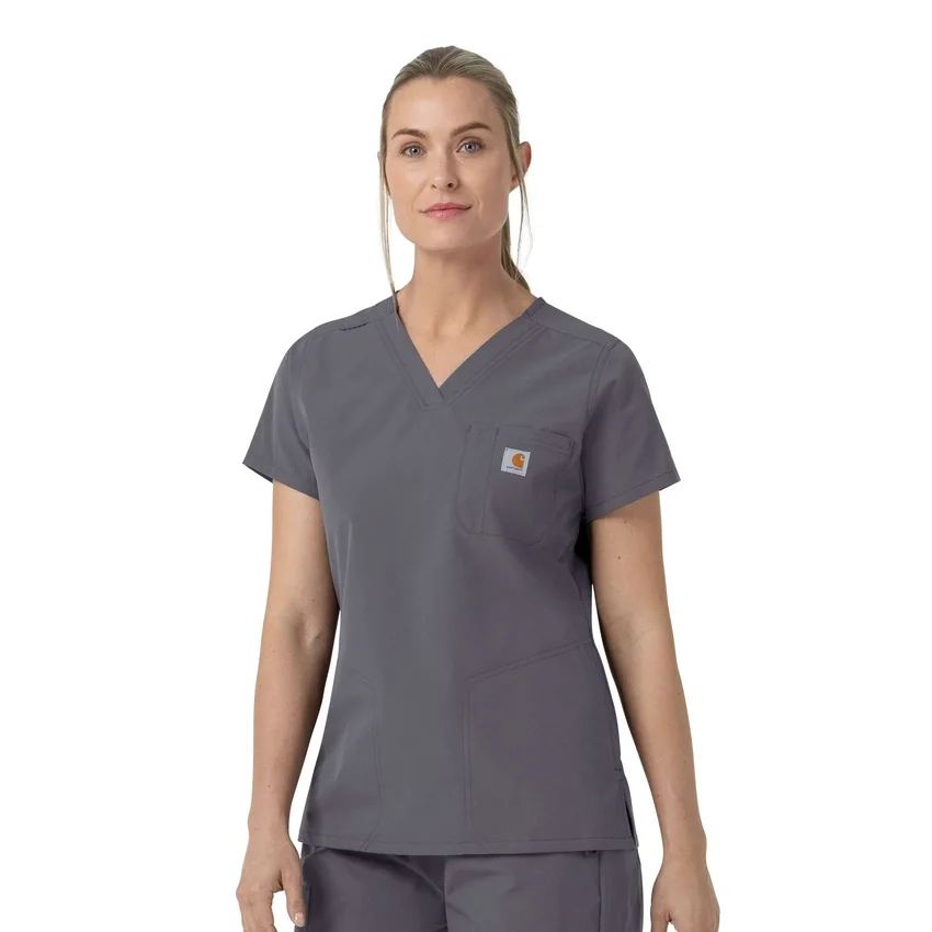 Rugged Flex Fld V-Ausschnitt-Operationsbluse für Damen