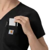 Rugged Flex Fld V-Ausschnitt-Operationsbluse für Damen