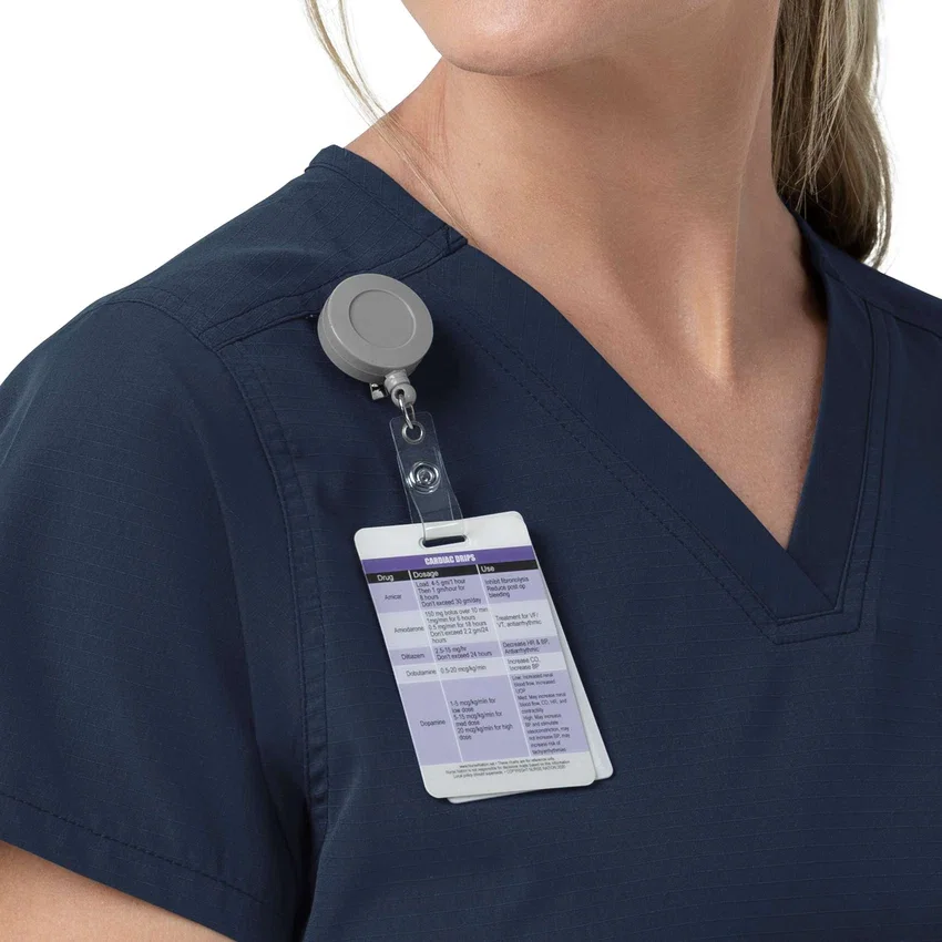 Rugged Flex Fld V-Ausschnitt-Operationsbluse für Damen