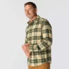 Rugged Flex™ Longsleeve-Karohemd aus mittelschwerem Flanell mit lockerem Schnitt