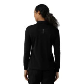 Rugged Flex® Rscu Heavyweight Langarm-Polo-Scrub-Oberteil für Damen