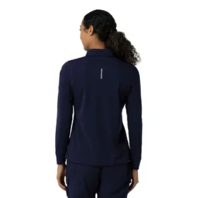 Rugged Flex® Rscu Heavyweight Langarm-Polo-Scrub-Oberteil für Damen