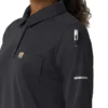 Rugged Flex® Rscu Heavyweight Langarm-Polo-Scrub-Oberteil für Damen