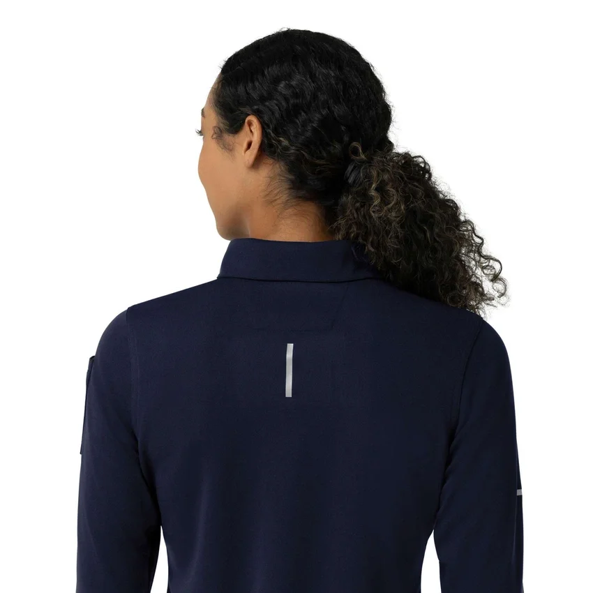 Rugged Flex® Rscu Heavyweight Langarm-Polo-Scrub-Oberteil für Damen