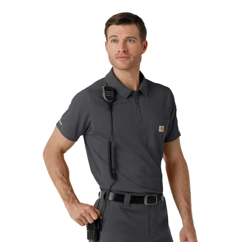 Rugged Flex® Rscu Leichtes Kurzarm-Polo-Scrub-Oberteil