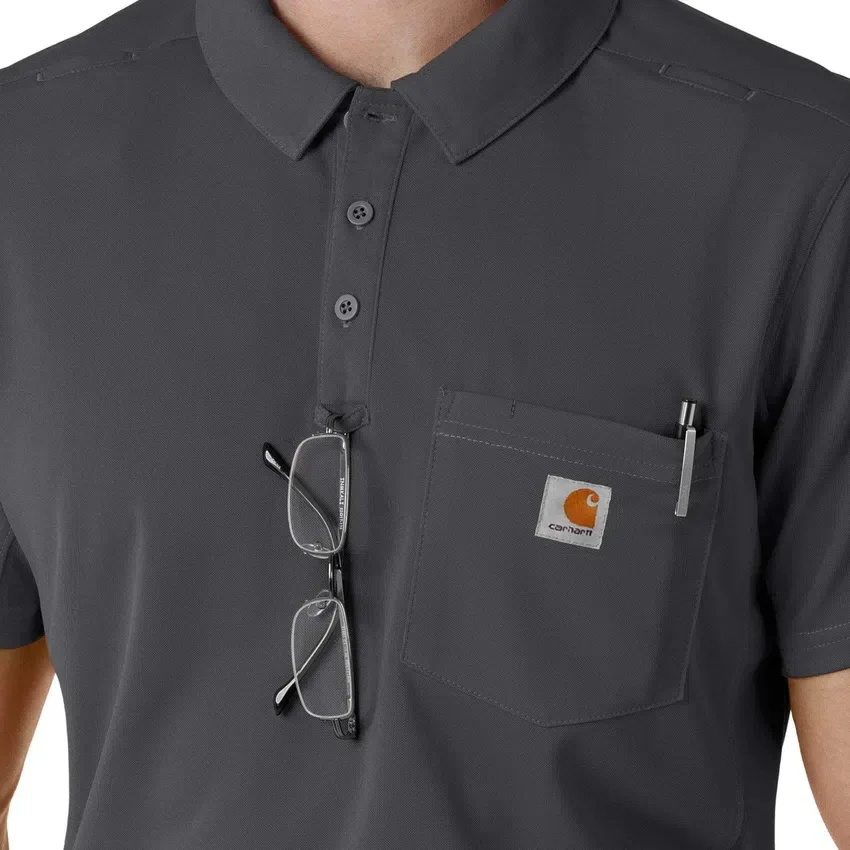Rugged Flex® Rscu Leichtes Kurzarm-Polo-Scrub-Oberteil