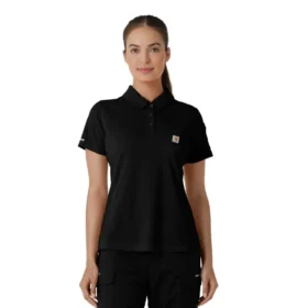 Rugged Flex® Rscu Leichtes Kurzarm-Polo-Scrub-Oberteil für Damen