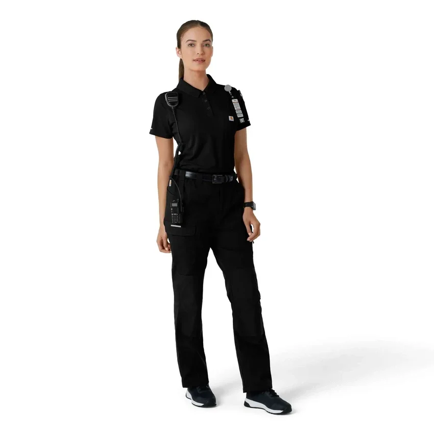 Rugged Flex® Rscu Leichtes Kurzarm-Polo-Scrub-Oberteil für Damen