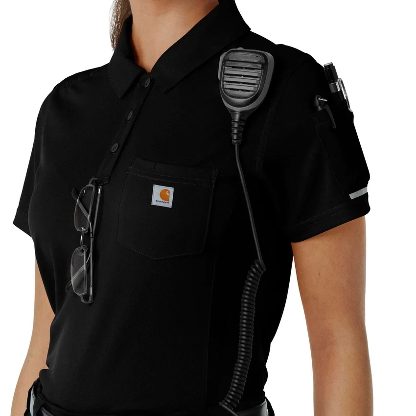 Rugged Flex® Rscu Leichtes Kurzarm-Polo-Scrub-Oberteil für Damen