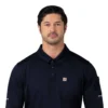 Rugged Flex® Rscu Schweres Langarm-Polo-Scrub-Oberteil