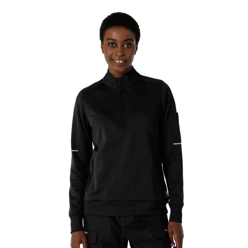 Rugged Flex® Rscu Scrub Halbzip-Pullover für Damen