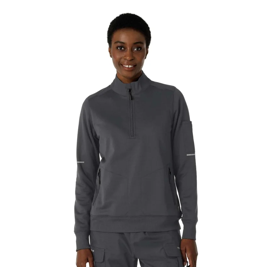 Rugged Flex® Rscu Scrub Halbzip-Pullover für Damen