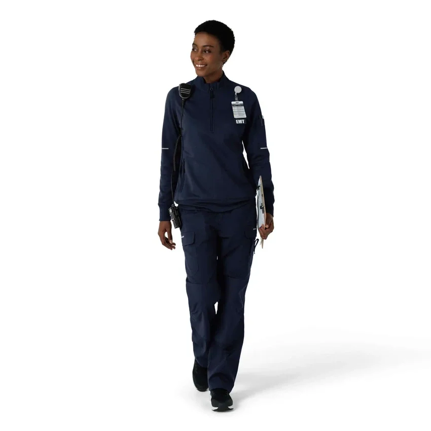 Rugged Flex® Rscu Scrub Halbzip-Pullover für Damen