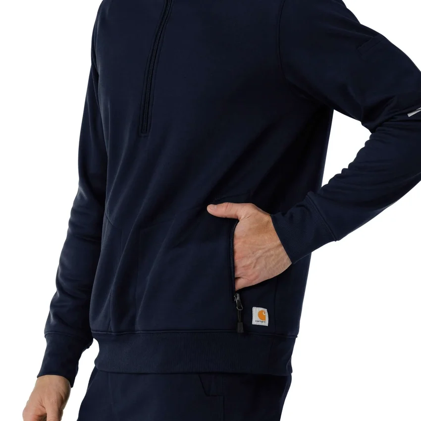 Rugged Flex® Rscu Scrub Pulli mit halbem Reissverschluss