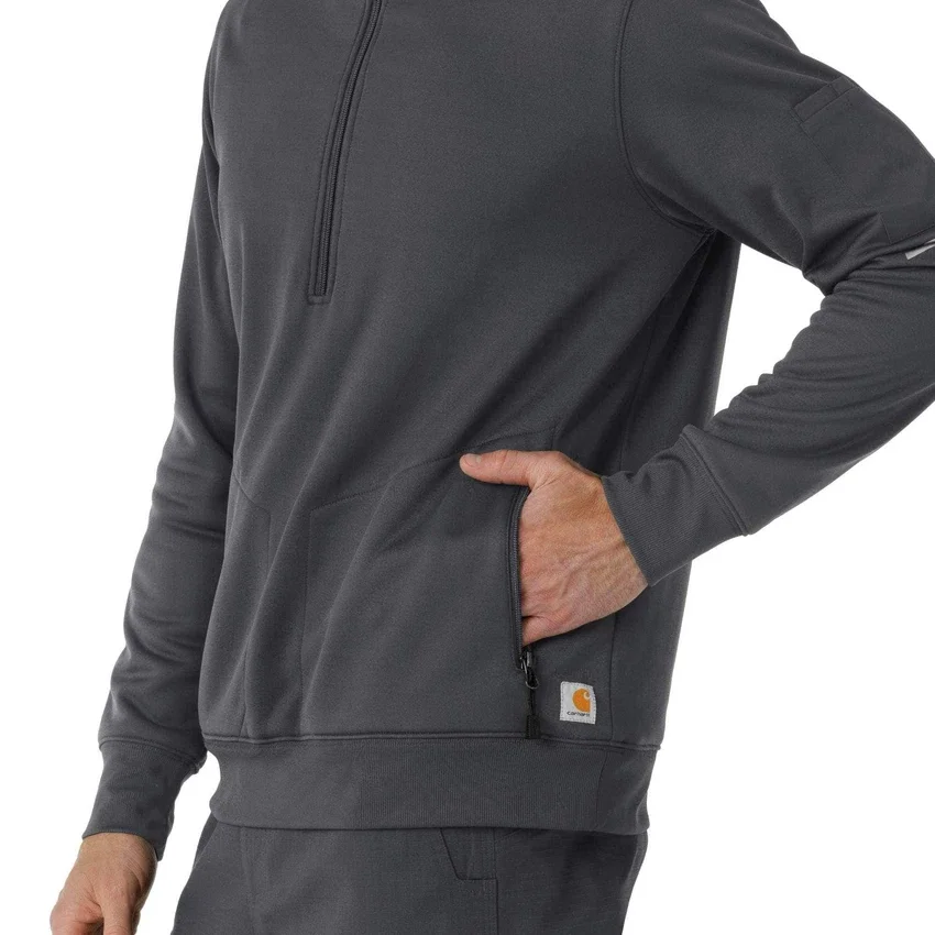 Rugged Flex® Rscu Scrub Pulli mit halbem Reissverschluss