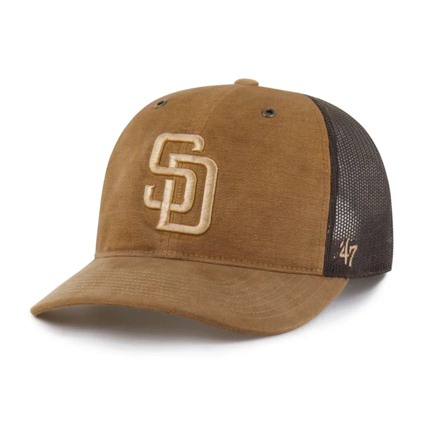 San Diego Padres '47 Dyed Trucker, lockere Passform