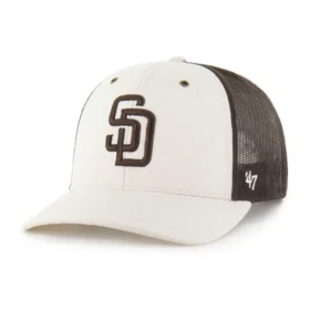 San Diego Padres '47 Ungefärbte Trucker-Kappe