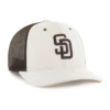 San Diego Padres '47 Ungefärbte Trucker-Kappe