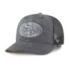 San Francisco 49ers '47 gefärbte Trucker-Kappe, lockere Passform