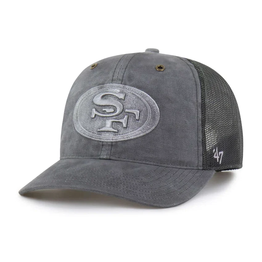San Francisco 49ers '47 gefärbte Trucker-Kappe, lockere Passform