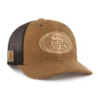 San Francisco 49ers '47 gefärbte Trucker-Kappe, lockere Passform