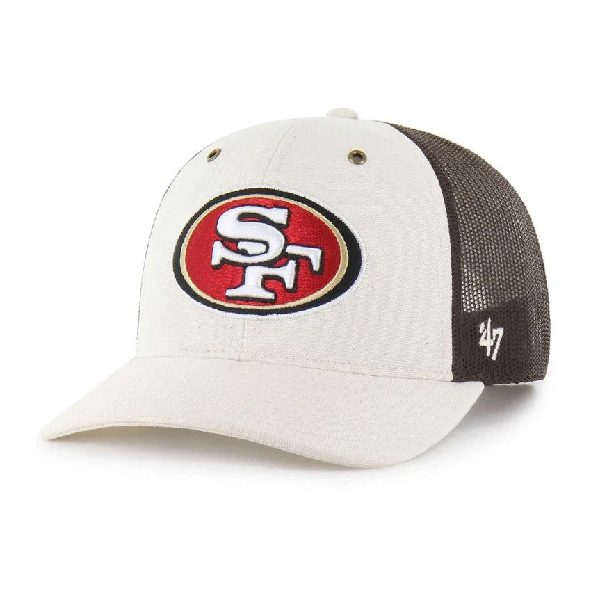 San Francisco 49ers '47 Ungefärbt Trucker Relaxed Fit
