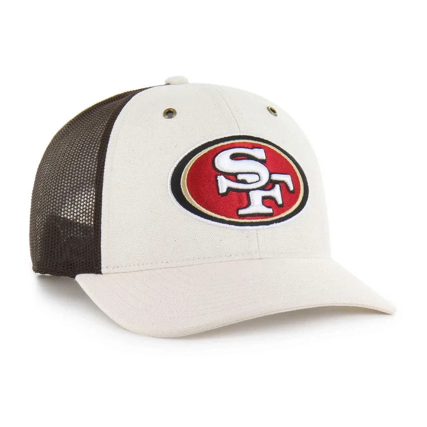 San Francisco 49ers '47 Ungefärbt Trucker Relaxed Fit