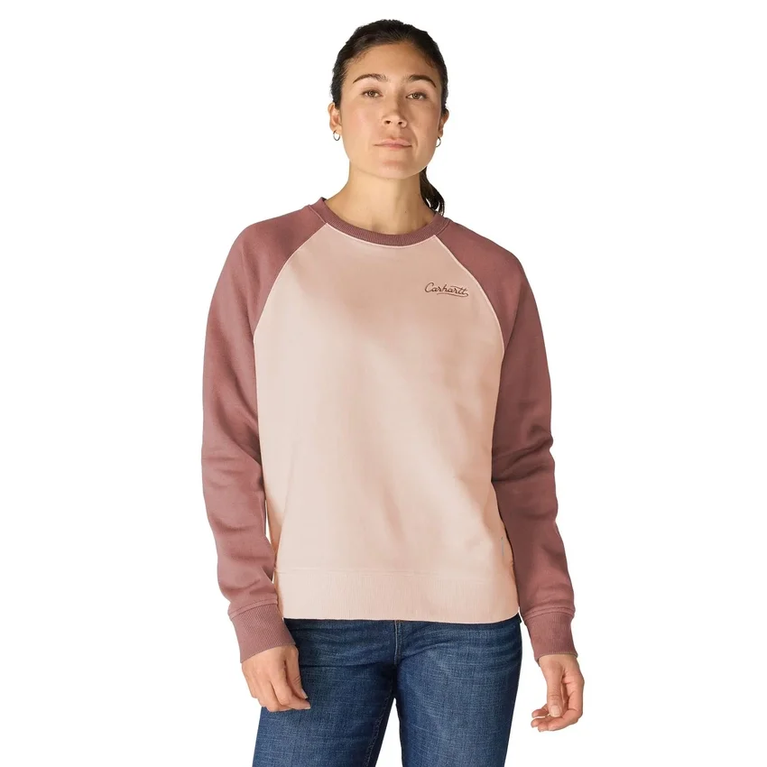 Sawyer Damen-Sweatshirt mit Rundhalsausschnitt und lockerer Passform