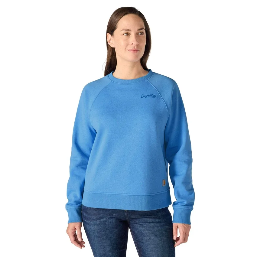 Sawyer Damen-Sweatshirt mit Rundhalsausschnitt und lockerer Passform