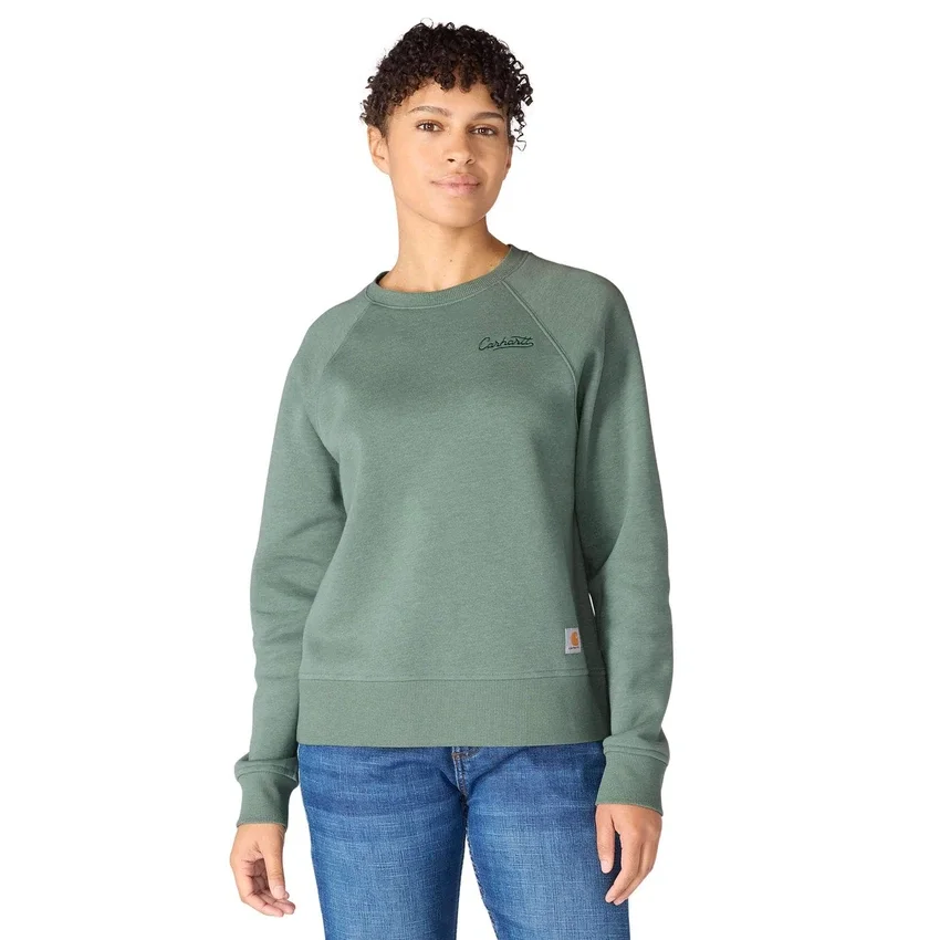 Sawyer Damen-Sweatshirt mit Rundhalsausschnitt und lockerer Passform