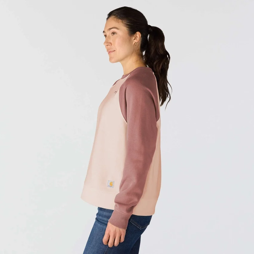 Sawyer Damen-Sweatshirt mit Rundhalsausschnitt und lockerer Passform