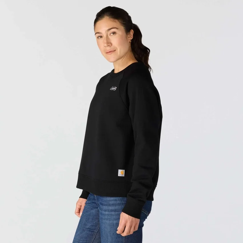 Sawyer Damen-Sweatshirt mit Rundhalsausschnitt und lockerer Passform