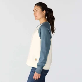 Sawyer Damen-Sweatshirt mit Rundhalsausschnitt und lockerer Passform
