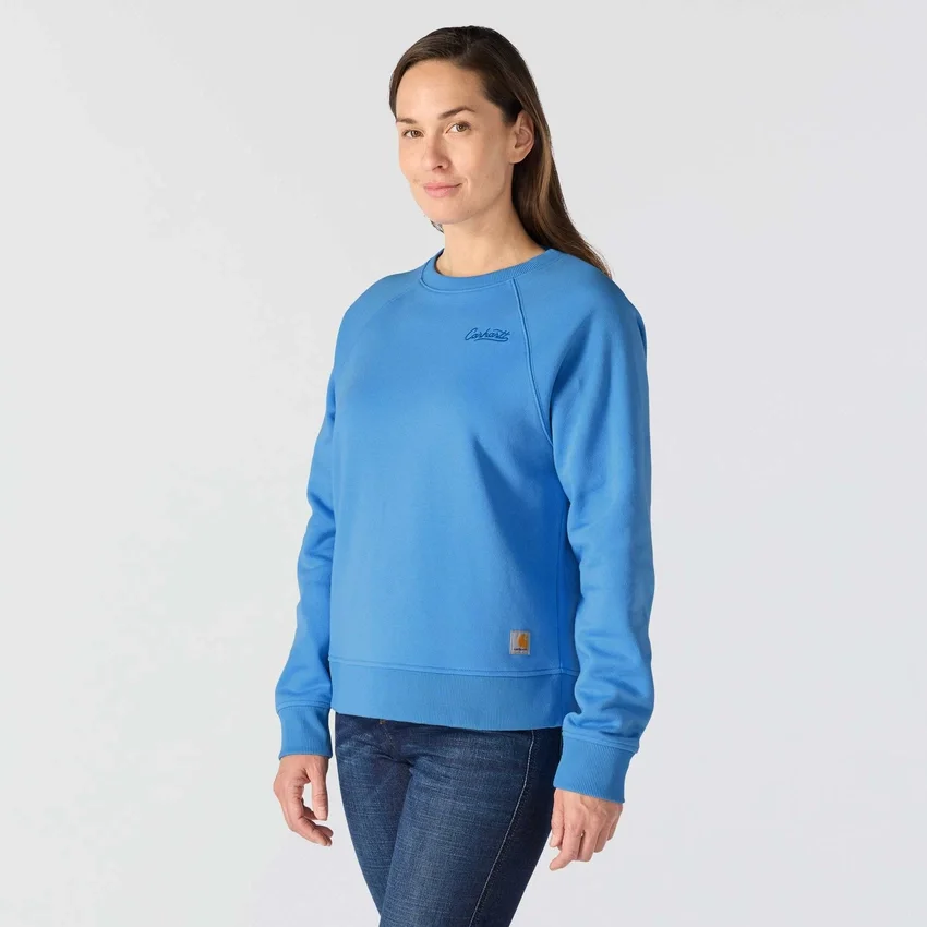 Sawyer Damen-Sweatshirt mit Rundhalsausschnitt und lockerer Passform