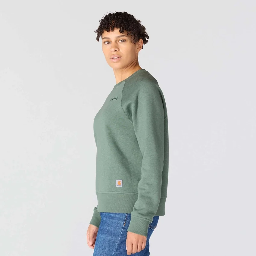 Sawyer Damen-Sweatshirt mit Rundhalsausschnitt und lockerer Passform