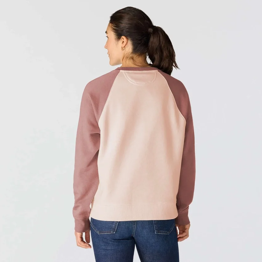 Sawyer Damen-Sweatshirt mit Rundhalsausschnitt und lockerer Passform