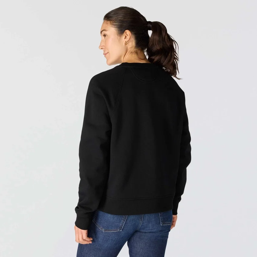 Sawyer Damen-Sweatshirt mit Rundhalsausschnitt und lockerer Passform