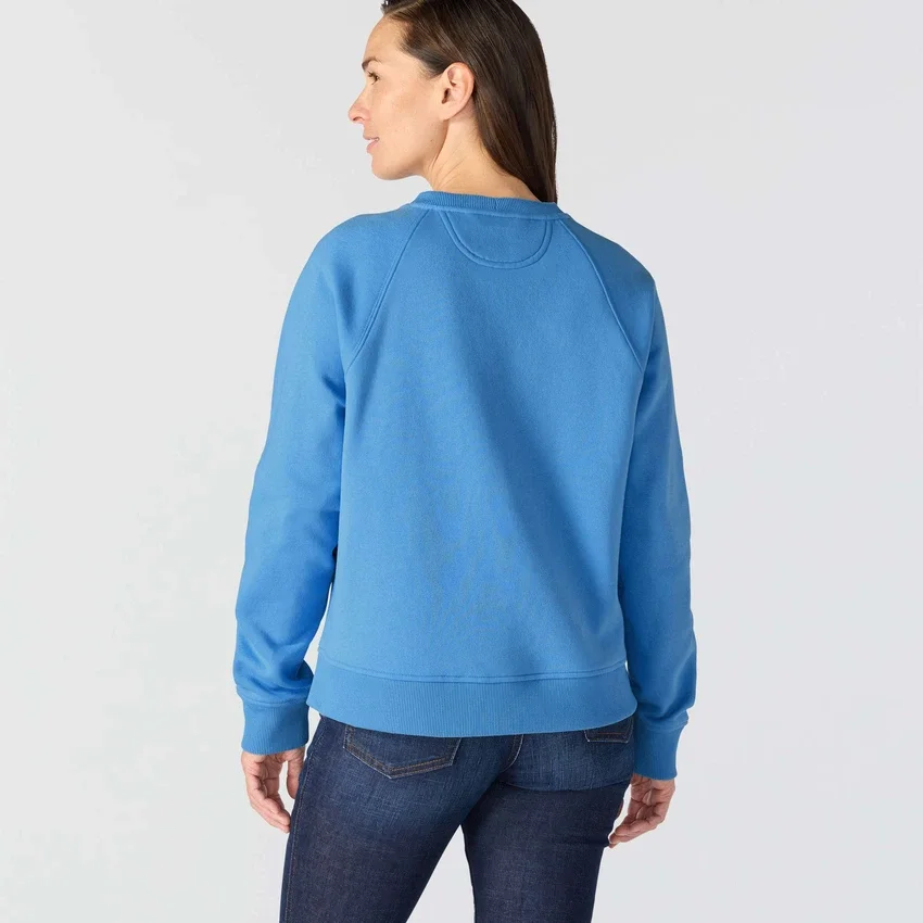Sawyer Damen-Sweatshirt mit Rundhalsausschnitt und lockerer Passform
