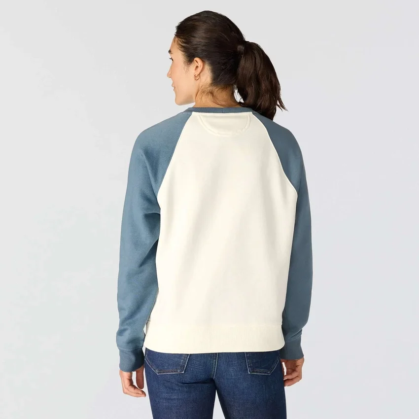 Sawyer Damen-Sweatshirt mit Rundhalsausschnitt und lockerer Passform