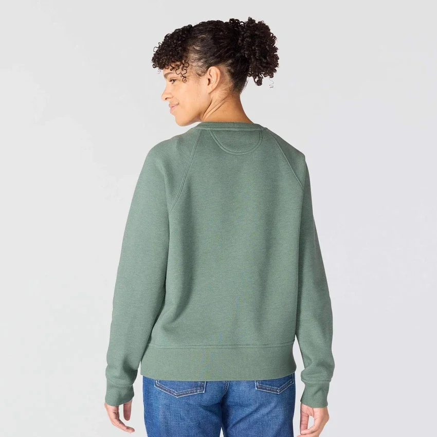 Sawyer Damen-Sweatshirt mit Rundhalsausschnitt und lockerer Passform