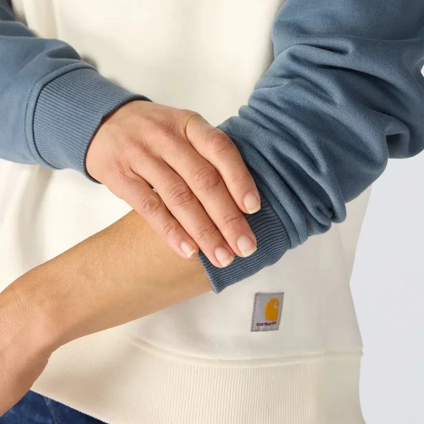 Sawyer Damen-Sweatshirt mit Rundhalsausschnitt und lockerer Passform