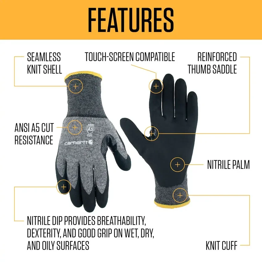 Schnittfeste Nitril-Handschuhe