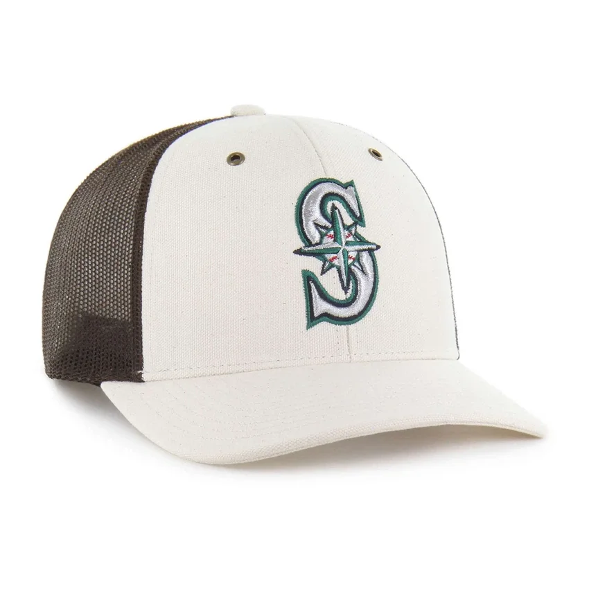 Seattle Mariners '47 Ungefärbte Trucker-Kappe