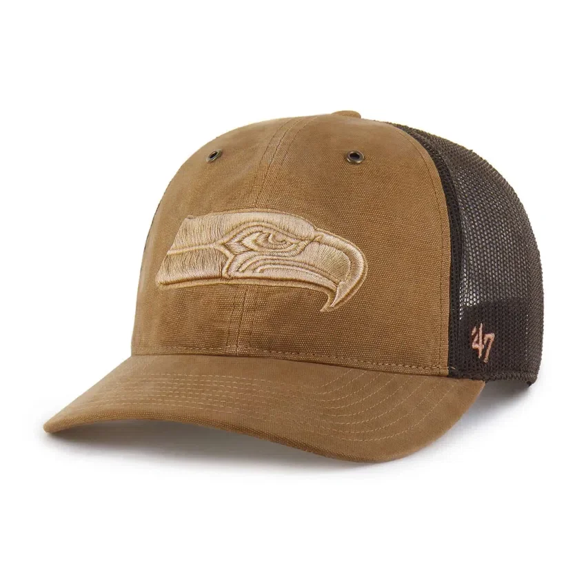 Seattle Seahawks '47 gefärbte Trucker-Kappe, lockere Passform